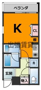 Mina葵【3階】の間取り