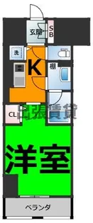 1Kの間取り画像
