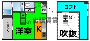 シェリール本陣【1階】の間取り
