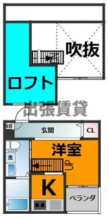 ベーセーベージェー【2階】の間取り