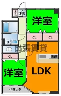 QREST葵(旧S-FORT葵)【9階】の間取り