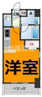 プレステージ代官【5階】の間取り