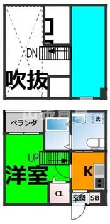 Pastoso U【1階】の間取り