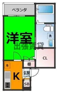 スターホワイト【3階】の間取り