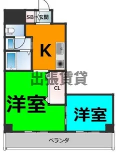 ISM 泉【3階】の間取り