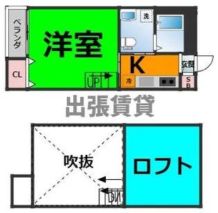 Kohimari志賀本通【1階】の間取り