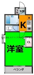 トゥア・ベルティ【3階】の間取り