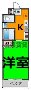 1Kの間取り画像