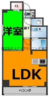 NR今池【9階】の間取り