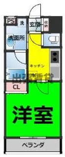 アーデン上社【1階】の間取り