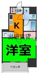 レジデンシア花の木【5階】の間取り