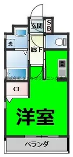 1Kの間取り画像