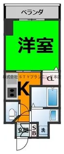 S-RESIDENCE浄心East【3階】の間取り