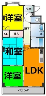 プラティーク ヴィラ【3階】の間取り