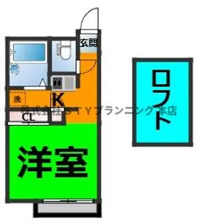 CoCo house【2階】の間取り