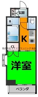 SPACE DUKE【5階】の間取り