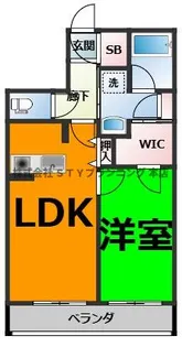 Grand Palace IKAI【2階】の間取り