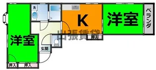 メゾン宝地【4階】の間取り
