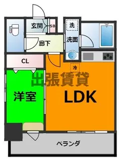 ラ・プレス新栄【5階】の間取り