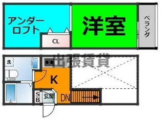 GRANDOLE志賀本通Ⅰ【2階】の間取り