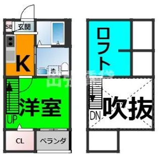 CLASSY STYLE【1階】の間取り