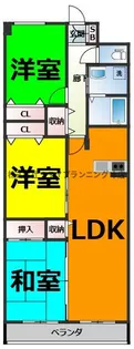 3LDKの間取り画像