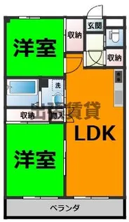 シーズンコート上小田井南【3階】の間取り