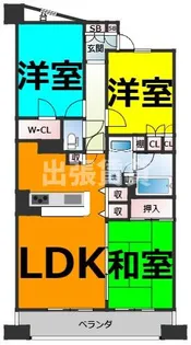 グランカーサ上前津【15階】の間取り