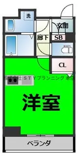 プレサンス鶴舞公園セラヴィ【12階】の間取り