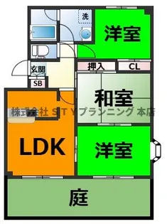 ファースト館城並【1階】の間取り