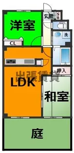 グランドメゾン中小田井【1階】の間取り