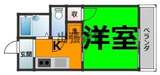 タウニー浪打【2階】の間取り