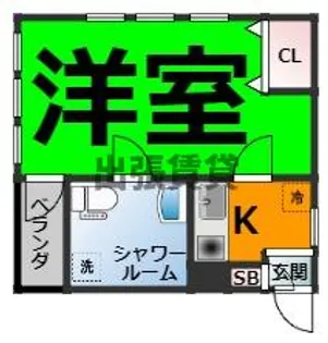 ヴェレーナ大曽根【2階】の間取り