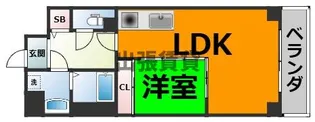 S-FORT北千種【4階】の間取り