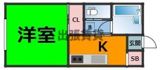 ウインズ名城【1階】の間取り