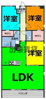 グラン・アベニュー本郷【3階】の間取り