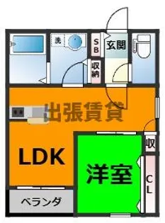 BC大金【1階】の間取り