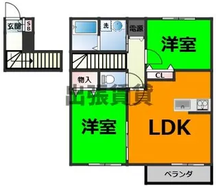 Duo Maison N【2階】の間取り