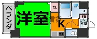 S-RESIDENCE平安通【2階】の間取り