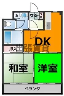 アーク宝地【4階】の間取り