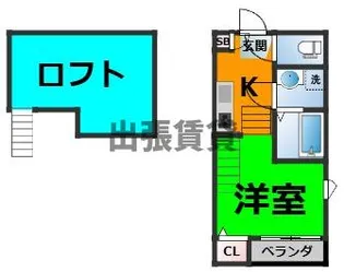 ハーモニーテラス大野木【2階】の間取り