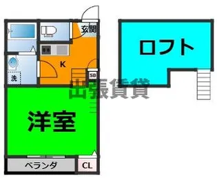 ハーモニーテラス大野木【2階】の間取り