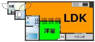 Jack nakaotaiⅠ【1階】の間取り