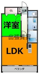 カームHARA【3階】の間取り