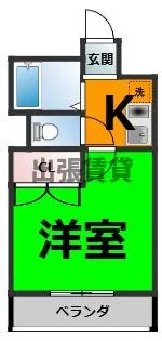 GRACIA ENDO【3階】の間取り