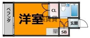 メゾン・ド・ソヌール【4階】の間取り