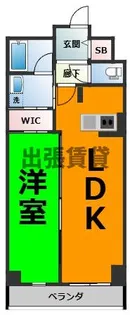 グランルクレ新栄ウエスト【11階】の間取り