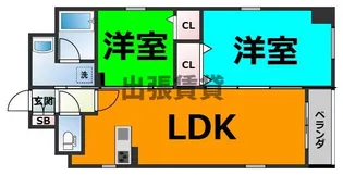 ポルタニグラ千代田【9階】の間取り