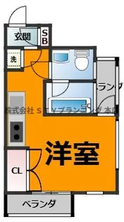 SK BUILDING6【2階】の間取り
