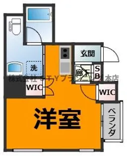 Comfortささしまライブ【9階】の間取り